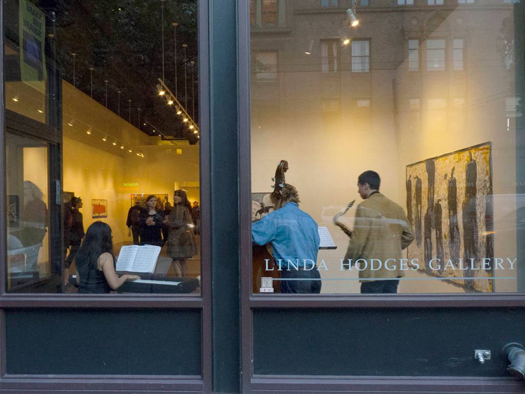 Photo courtesy Linda Hodges Gallery                                 Linda Hodges Gallery in Pioneer Square.