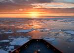 The U.S. Coast Guards Polar Star, a heavy icebreaker, near Antarctica during its 105-day deployment to clear a 16.5-nautical mile channel through McMurdo Sound. The icebreaker returned to Seattle on Monday. (Photo Courtesy U.S. Coast Guard)