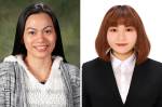 Everett Community College students Shirley Baughn (left) and Mirei Maejima were selected for the 2019 All-Washington Academic Team.