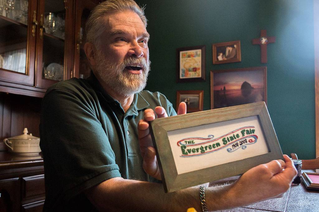 He found family — and 100 rabbits — through the Evergreen Fair