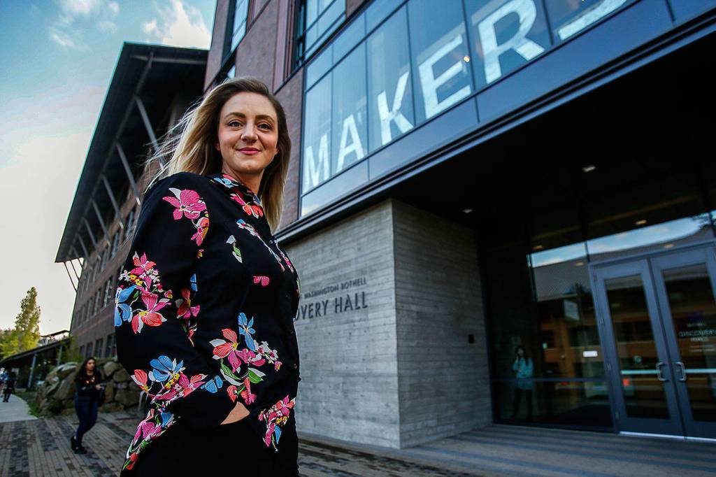 Crystal Nelson is a UW Bothell grad wholl soon attend Seattle University School of Law. A recovering addict, she dropped out of school after eighth grade and spent 17 years on the streets. (Photo by Dan Bates / The Herald)