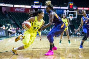 Seattle Storm make Everett debut in preseason loss