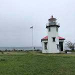 Point Robinson Lighthouse has alighted ships paths from Vashon Island since 1885. (Aaron Swaney)