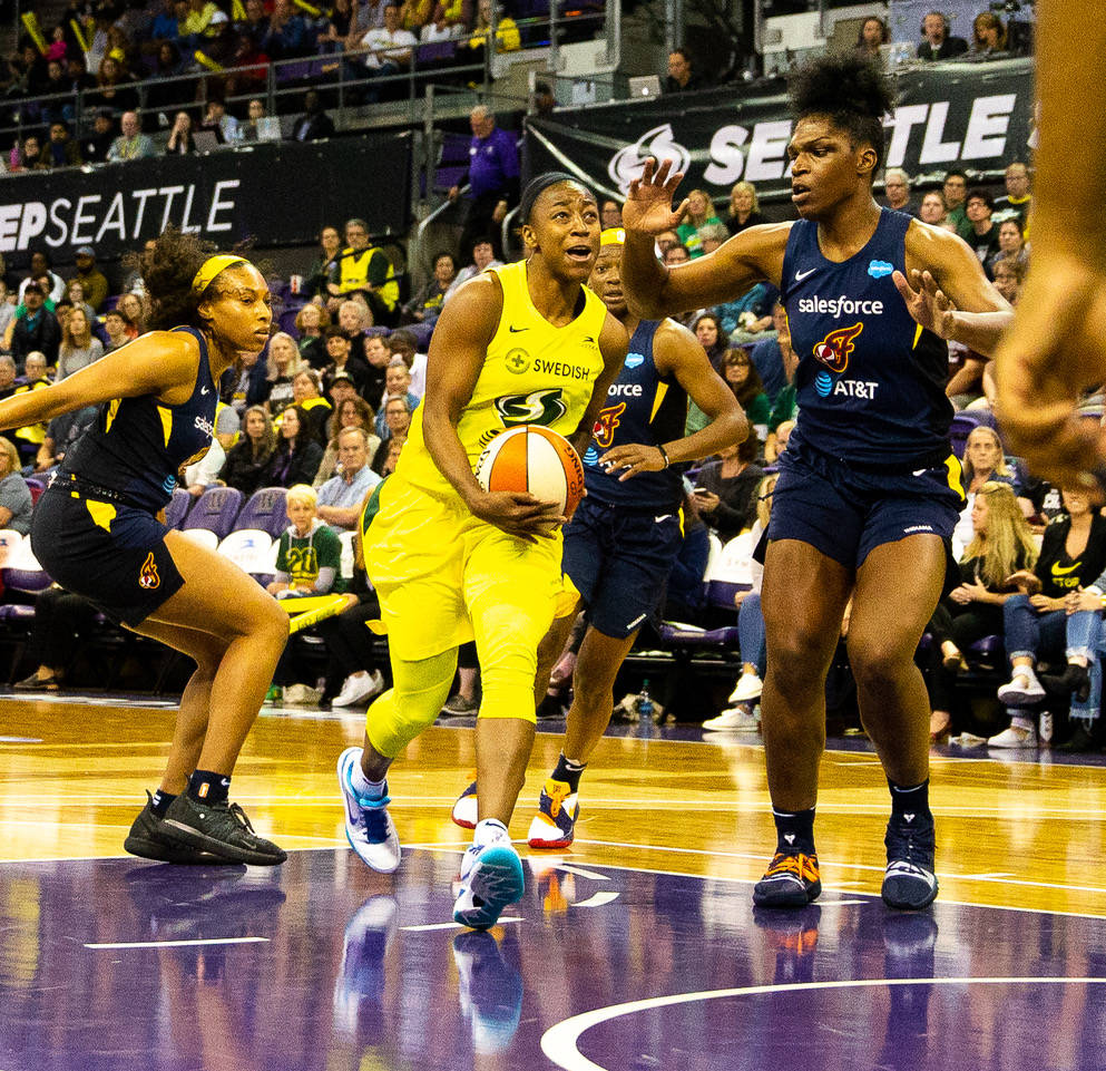 Photos: Seattle Storm beat Indiana Fever at Alaska Airlines Arena