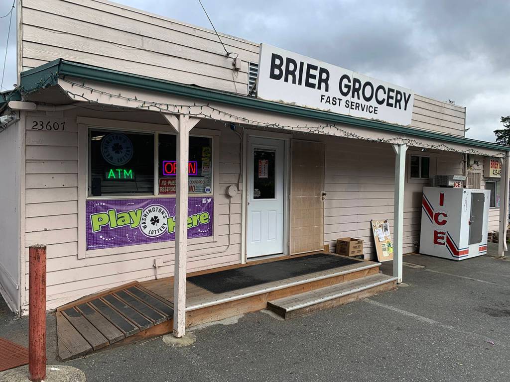 Brier Grocery sold a $12 million winning Lottery ticket that has not been claimed yet. (Charles Andrade)