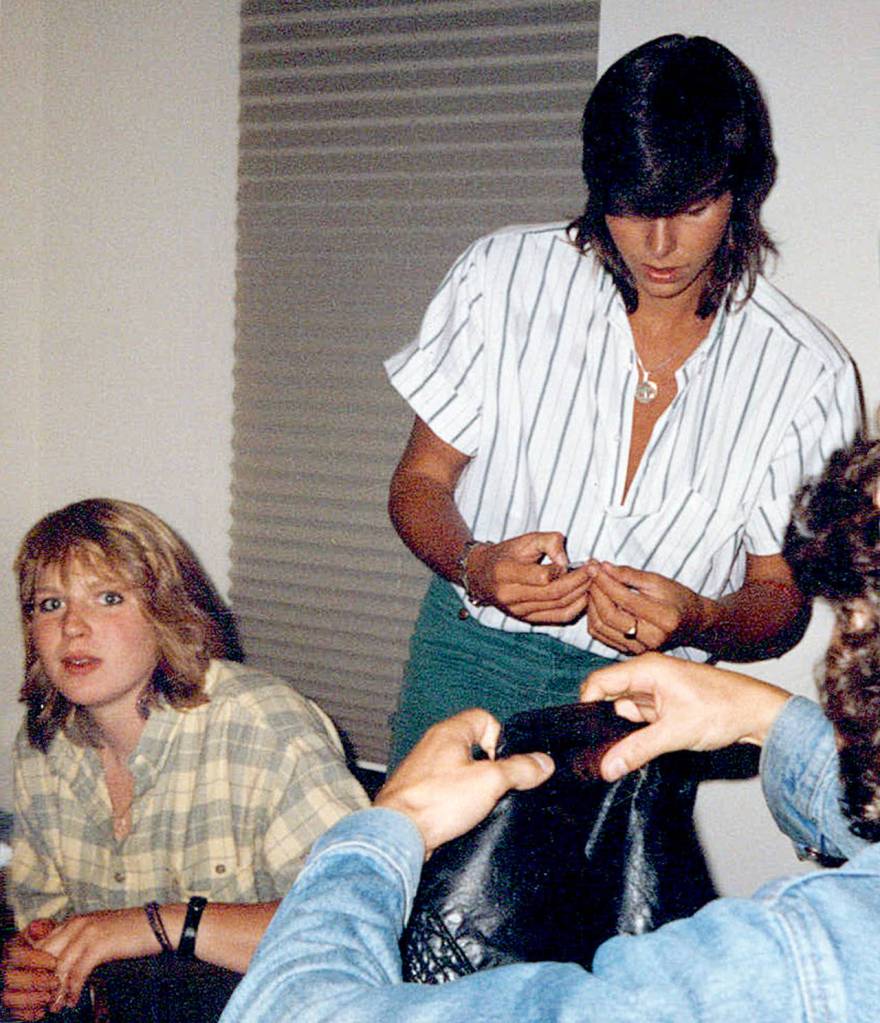 The only known photo of Jay Cook and Tanya Van Cuylenborg together. (Cook family)