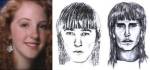 Sarah Yarborough, 16, was murdered on Federal Way High Schools campus in 1991. Next to her photo above are sketches of the suspect provided by witness accounts. Mirror file photos
