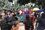 Demonstrators from La Resistencia protest Amazons involvement with ICE. Photo courtesy of La Resistencia