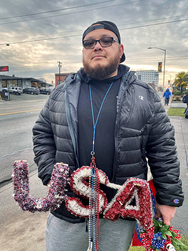 Samius son, Vili Bloomfield. (Andrea Brown / The Herald)
