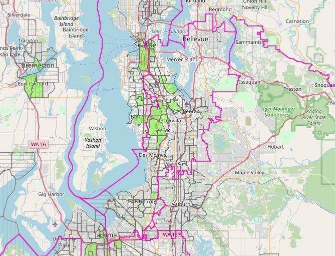 Do opportunity zones in King County work?