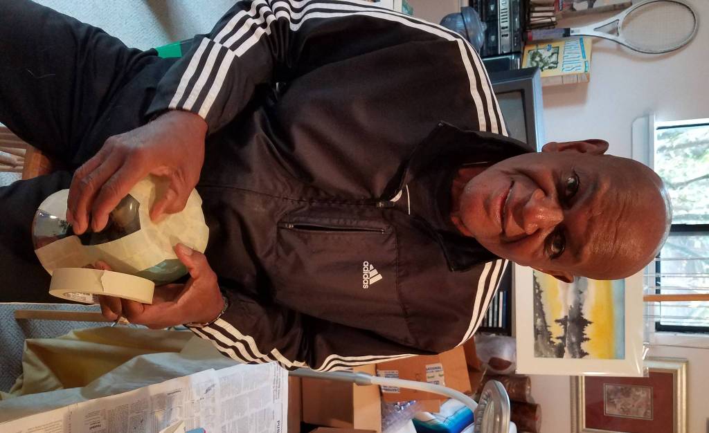 Federal Way artist Eugene Montgomery has been creating decorative glass vases. Courtesy photo/Eugene & Myla Montgomery