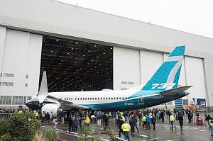 737 MAX 7 Reveal - February 5, 2018. File photo