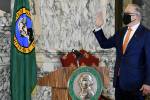 Jay Inslee takes the oath of office for his third term as governor. (Governor Jay Inslee)