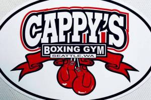 Cappys Boxing Gym logo (screenshot from Cappys Facebook page)