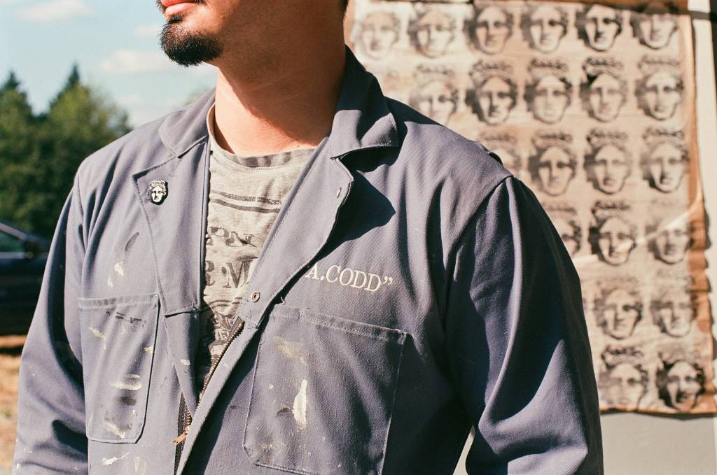 Artist Alexander Codd (photo by Andrew Valentine)