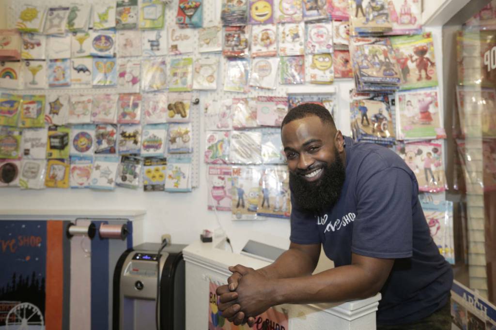 AJ Williams, owner of the Balloon Love Shop, took the leap into business with with help of the Comcast RISE Program.
