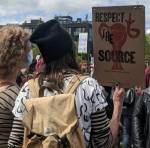 Reproductive rights protest at Cal Anderson Park on May 14. Hannah Saunders/Sound Publishing