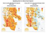 Results of King Countys heat-mapping project show Auburn and Kent trap heat for longer than surrounding areas. Courtesy photo.