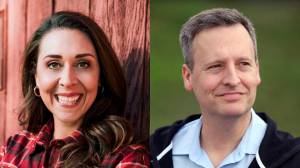 Republican Jaime Herrera Beutler, left, and Democrat Dave Upthegrove, right, are competing in the 2024 Washington state lands commissioner race. (Photos courtesy of campaigns)
