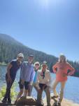 Olallie Lake hike with Team Survivor Northwest near Snoqualmie Pass.