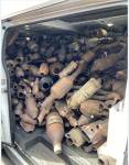 Kent Police recovered nearly 800 catalytic converters in a 2021 bust. Courtesy photo.