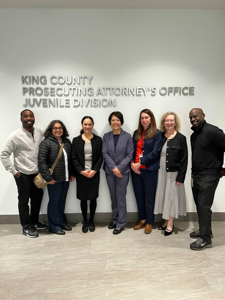 Prosecuting Attorney Leesa Manion with Assistant Chief of the Juvenile Division, Jamie Kvistad, prosecutor Diana Chen, and members of the CLASS Team, who are helping schools evaluate threat assessment procedures. Courtesy photo.