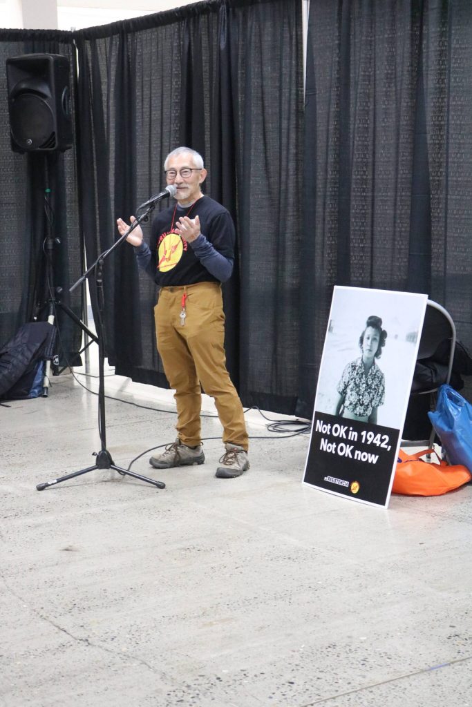 Stan Shikuma of organization Tsuru for Solidarity shares updates on what is needed to support immigrant and refugee communities currently being targeted.