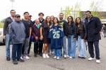 Diya Thomas and family at Kentwood.