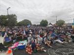 Fans flocked to Legacy Square in downtown Renton to watch the United States Mens National team play. Ben Ray / The Reporter